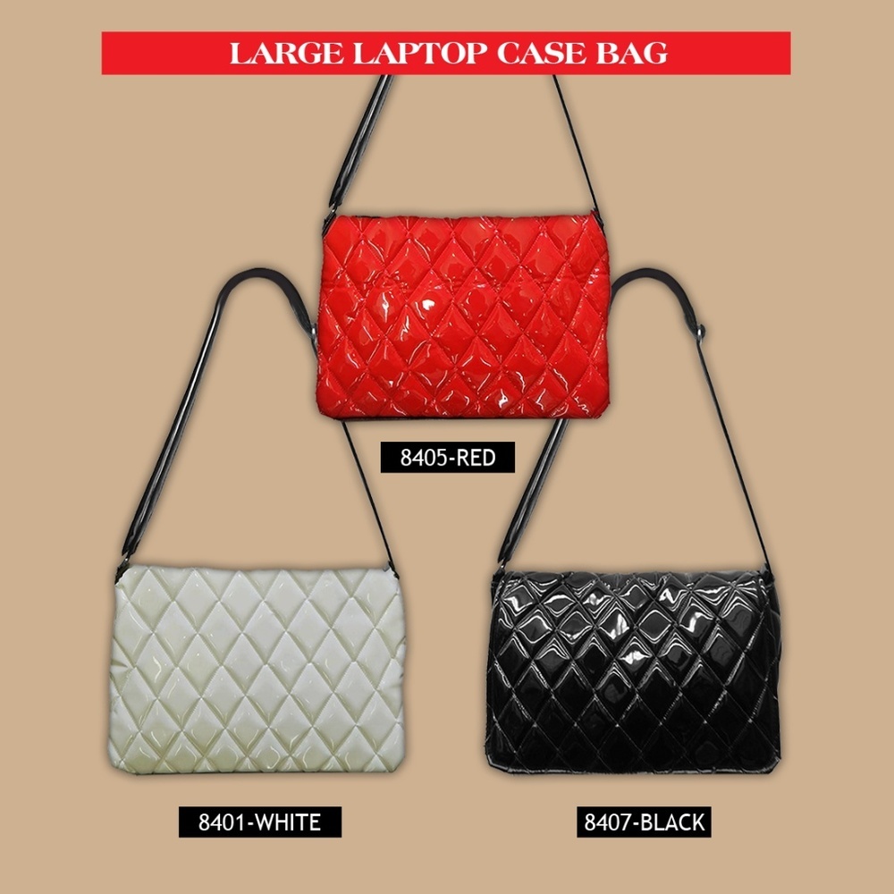 USA HANDMADE LARGE LAPTOP CASE "SHINY DIAMOND"